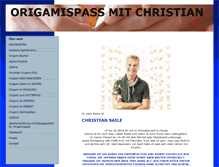 Tablet Screenshot of christian-saile.de
